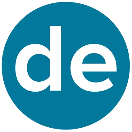 .DE Domain Logo