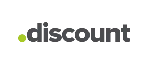 .DISCOUNT Domain Logo