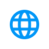 website domain extensions icon